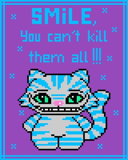 Häkelmuster * SMILE,... * Grafik für Fm Decke