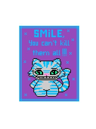 Häkelmuster * SMILE,... * Grafik für Fm Decke