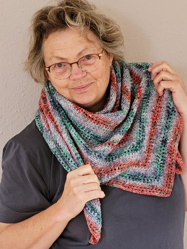 Dreieckstuch Herbstliebe - Bild 3