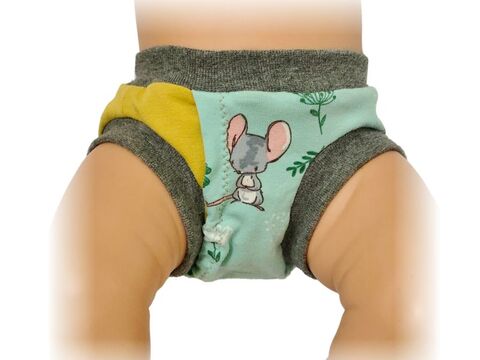 Anleitung flufftiküsschen ~ windelfrei Unterhose zum Abhalten