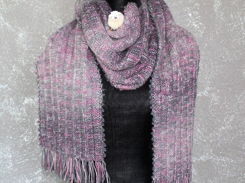 Strickanleitung - Wellenschal