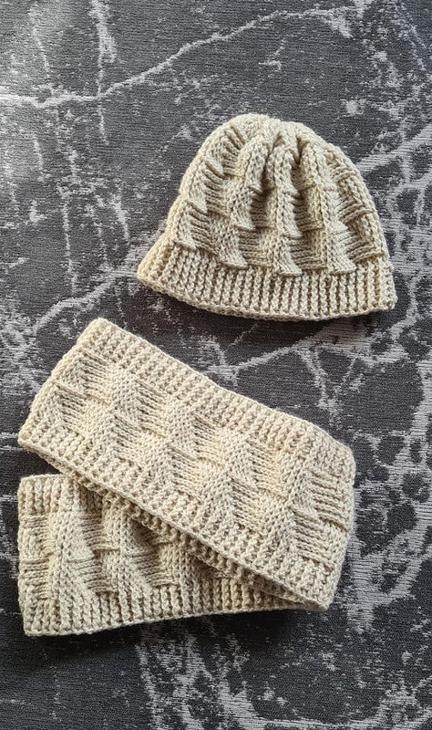 Winterset "Nivis", Häkelanleitung für Mütze und Loop, unisex - Bild 13
