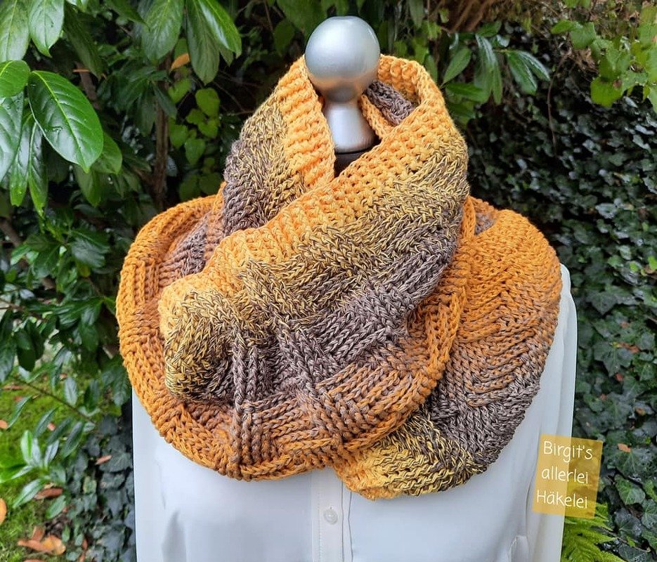 H&auml;kelanleitung f&uuml;r den Loop "Nivis", unisex; - Bild 11