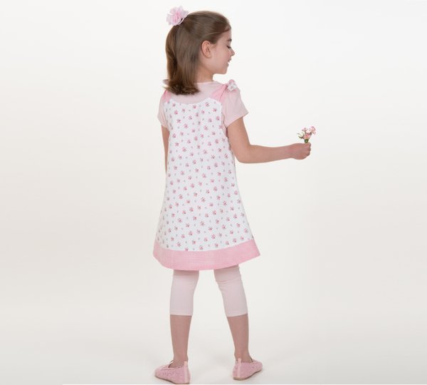 Schnittmuster Mädchenkleid STEFFI – Anleitung Datei Gr. 74/80–146/152