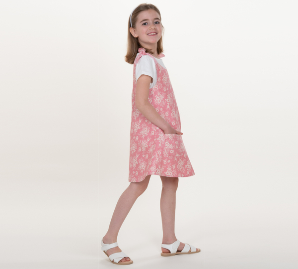 sewing pattern girls dress STEFFI tutorial 9m/12m to 11y/12y