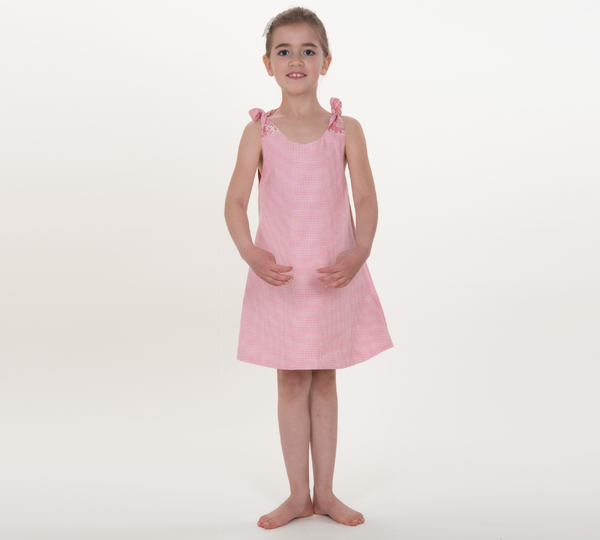 sewing pattern girls dress STEFFI tutorial 9m/12m to 11y/12y