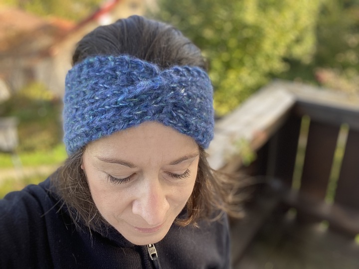 Anleitung Gestricktes Stirnband "Alpenglühen"