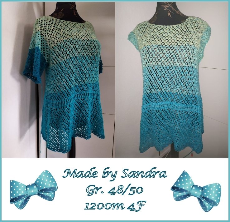 Tunika oder Kleid "Im-Quadrat-gewürfelt" Raglan RVO - alle Größen möglich - Bild 2