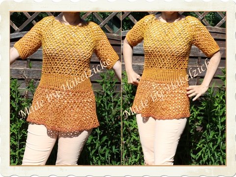 Tunika oder Kleid "Im-Quadrat-gewürfelt" Raglan RVO - alle Größen möglich