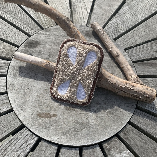 Abschminkpad Pfefferkuchen Stickdatei ITH 10x10 cm