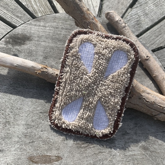 Abschminkpad Pfefferkuchen Stickdatei ITH 10x10 cm