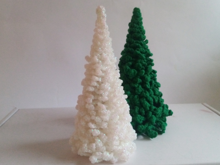 Christmas Trees. Crochet pattern