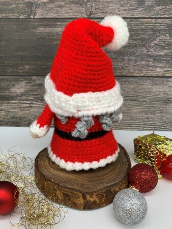 Crochet Pattern Mrs. Santa Claus Gnome