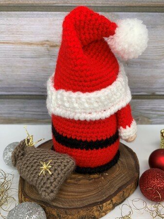 Set 2-in-1: Crochet pattern Mr. and Mrs. Santa Claus