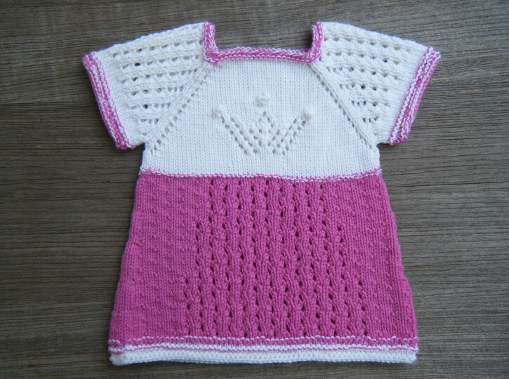 Knitting pattern dress "Princess"