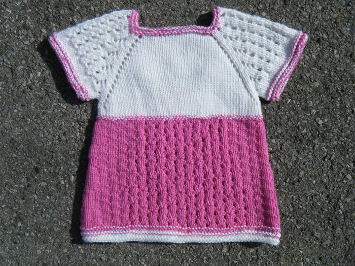 Strickanleitung Kleid "Prinzessin" RVO