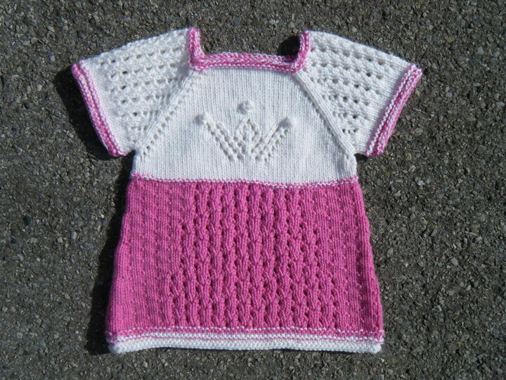 Strickanleitung Kleid "Prinzessin" RVO