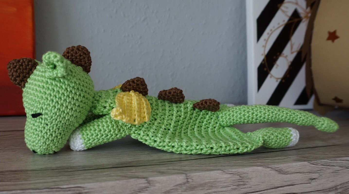 Crochet Pattern Cuddle Cloth Dragon Draco! - Image 7