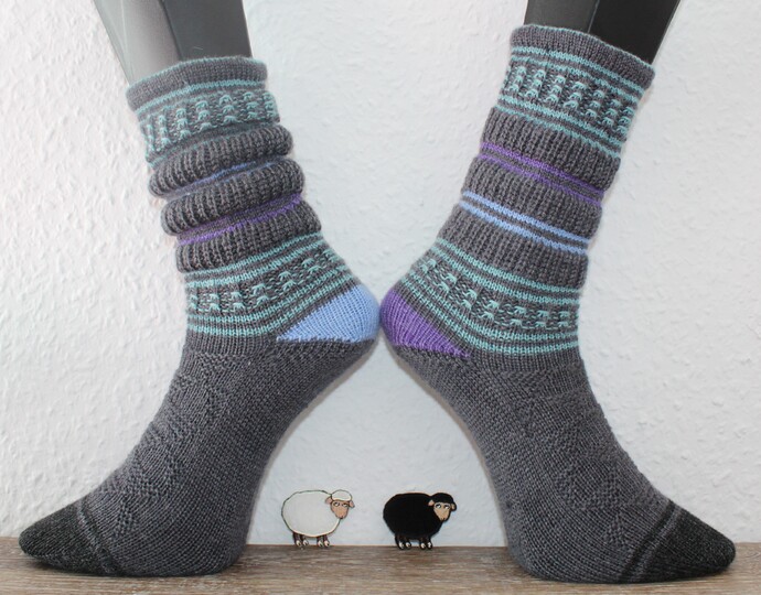 Anleitung Sockenmuster Mustergültig