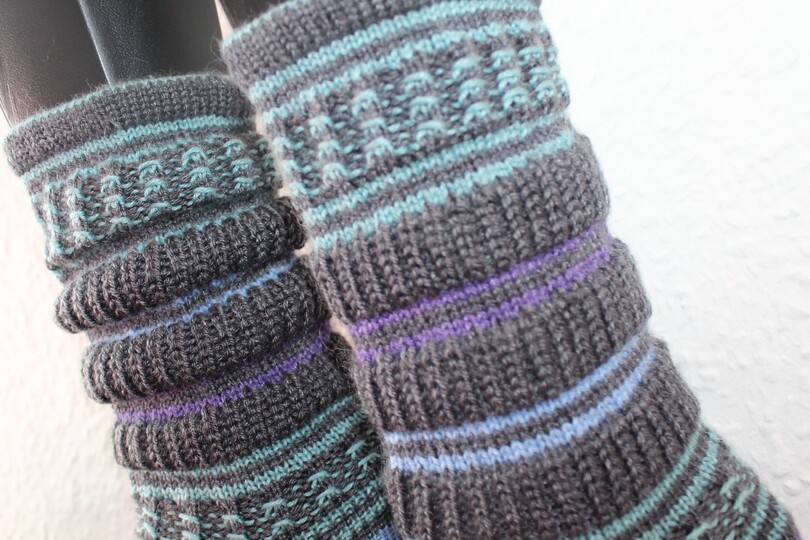 Anleitung Sockenmuster Mustergültig