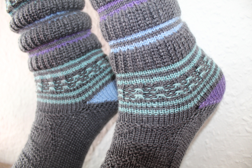 Anleitung Sockenmuster Mustergültig