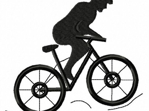 Stickdateien Biken für den 10x10 und 13x18 Rahmen
