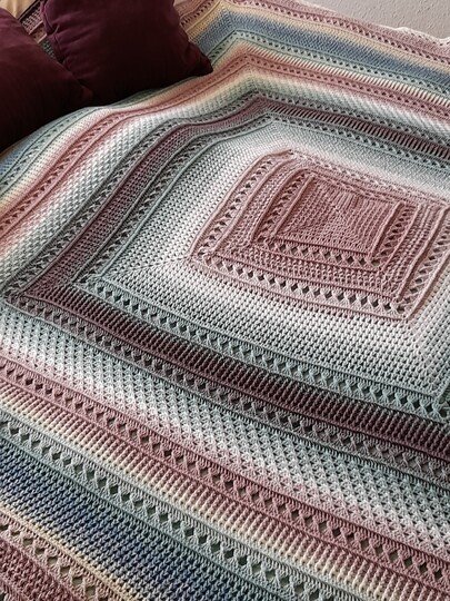 H&auml;kelanleitung f&uuml;r die Decke "a Romantic touch"