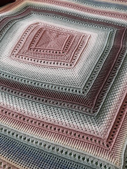 H&auml;kelanleitung f&uuml;r die Decke "a Romantic touch"