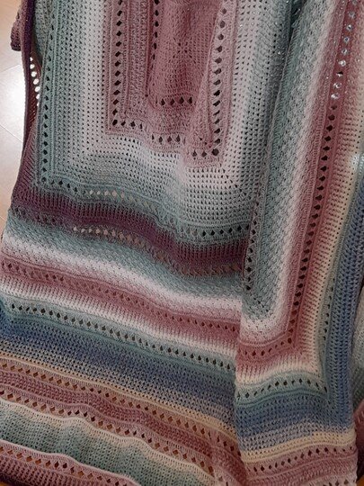 H&auml;kelanleitung f&uuml;r die Decke "a Romantic touch"