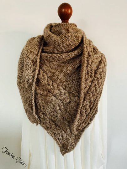 Anleitung "Spirit of Autumn" Dreieckstuch