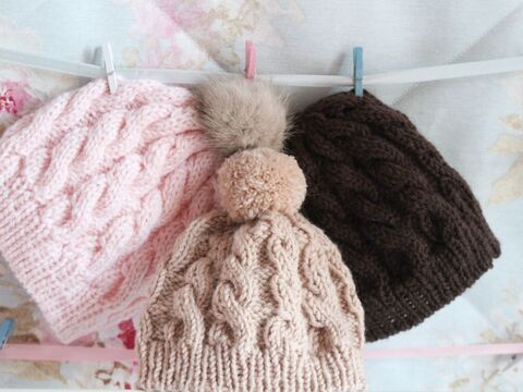 Strickanleitung. Puppenmütze