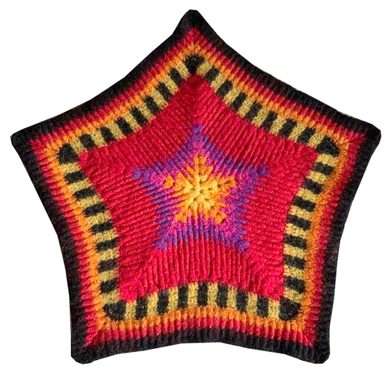 Filzteppich fünfzackiger STERNTALER