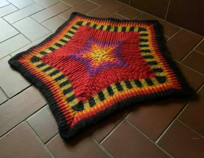 Filzteppich fünfzackiger STERNTALER