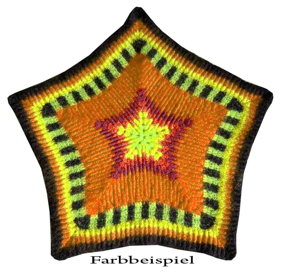 Filzteppich fünfzackiger STERNTALER