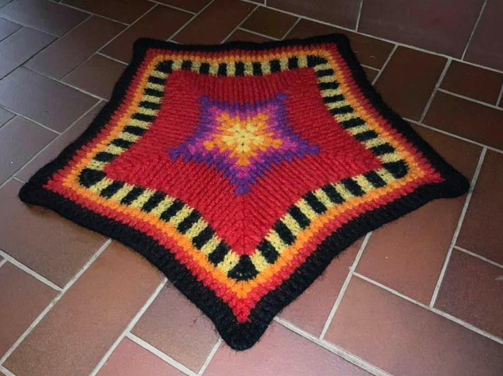 Filzteppich fünfzackiger STERNTALER