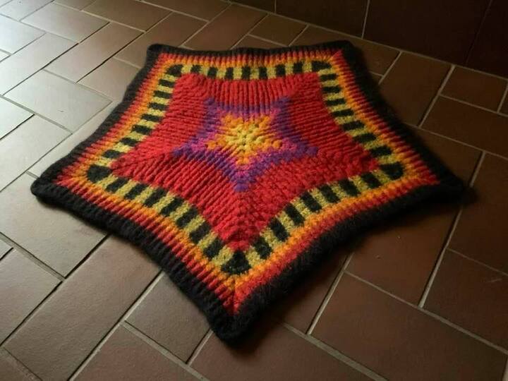 Filzteppich fünfzackiger STERNTALER