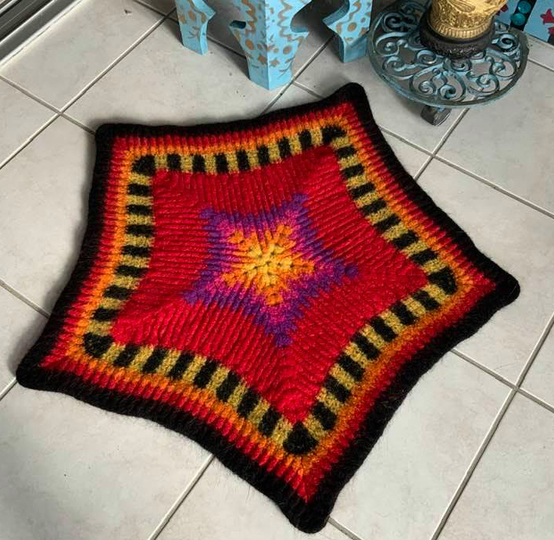 Filzteppich fünfzackiger STERNTALER