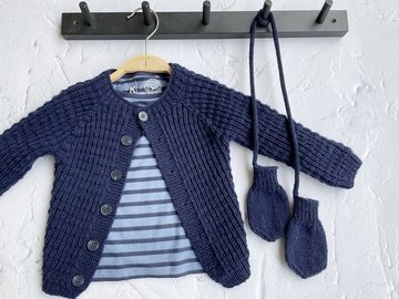 Strickanleitung Fäustlinge für Baby`s