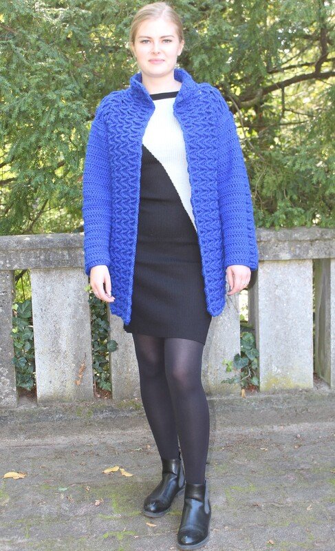 "Zick-Zack" Cardigan häkeln PDF-Anleitung - Bild 5