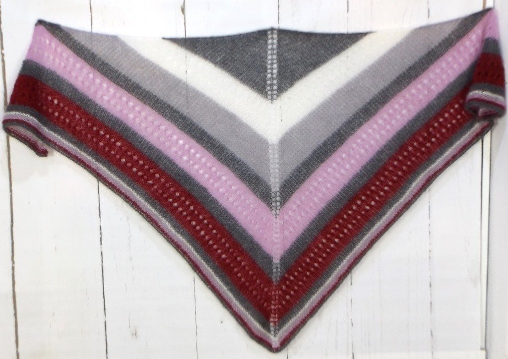 Strickanleitung Dreieckstuch " Winter-Love" - Bild 2