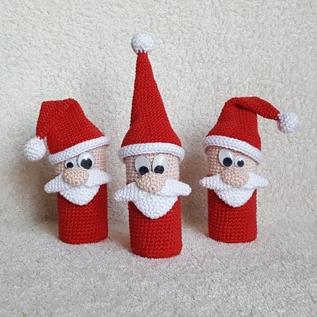 Crochet Pattern / Amigurumi / 3 small Pointed Hats