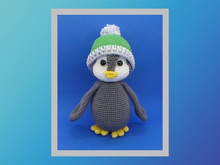 Häkelanleitung Pinguin Pino