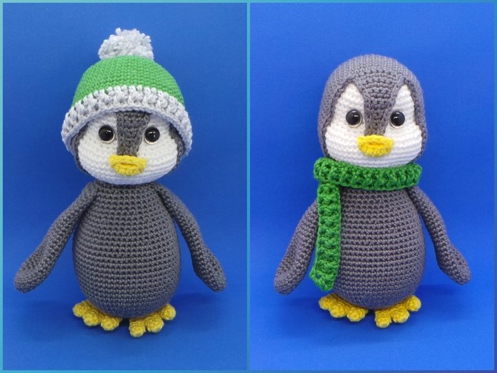 Häkelanleitung Pinguin Pino