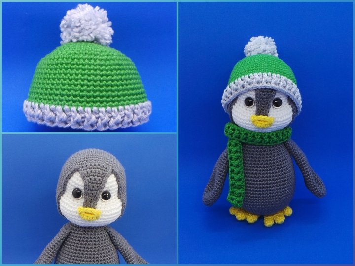 Häkelanleitung Pinguin Pino