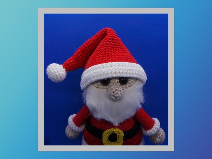 Häkelanleitung Weihnachtsmann