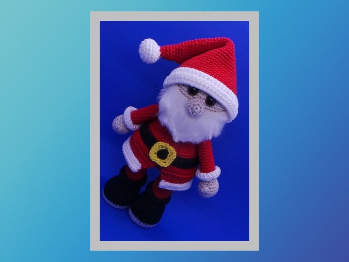 Häkelanleitung Weihnachtsmann