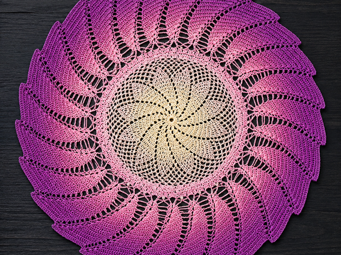 Anleitung Sternendeckchen "Calypso"