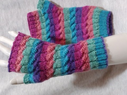 Handstulpen "Yara" Strickanleitung