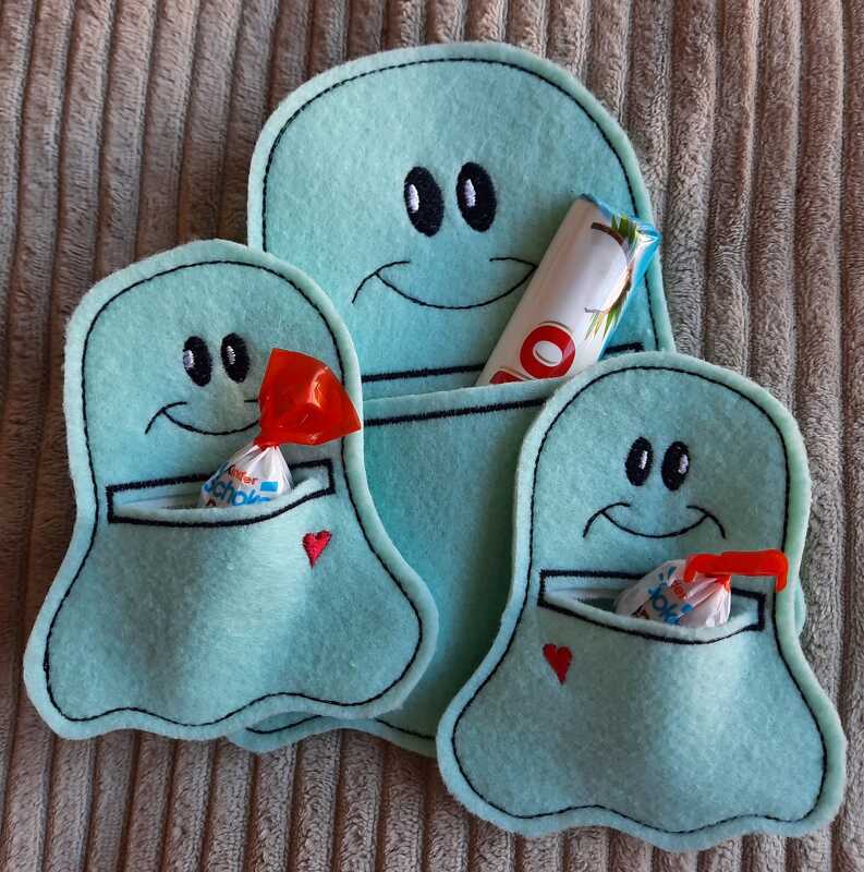 Stickdatei Gespenst ITH - Bild 2