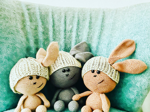 Häkelanleitung Hase Fritzi